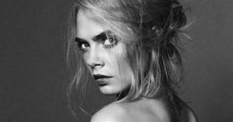 Cara Delevingne Poses Naked for Marie Claire September Cover